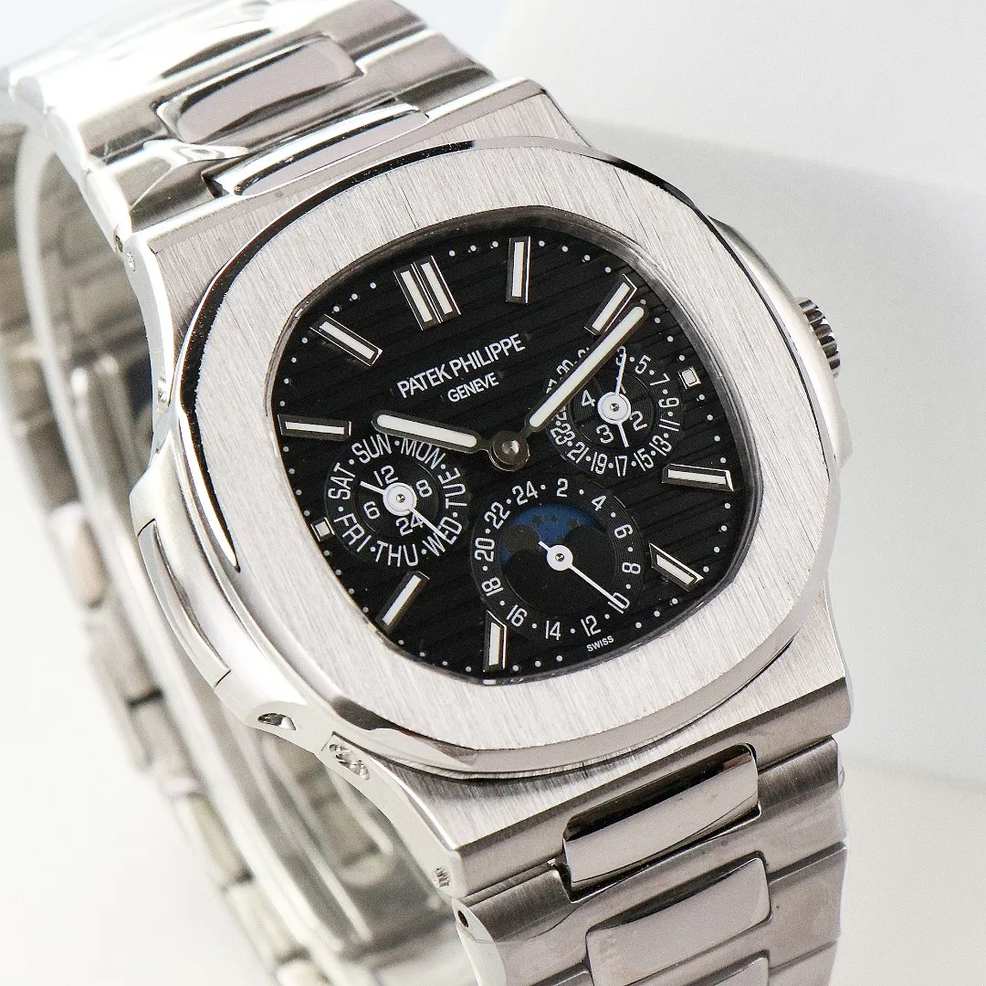 Patek Philippe Nautilus Black Perpetual Calendar