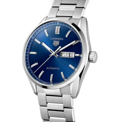 TAG Heuer Carrera Men Automatic Blue Stainless Steel Watch WBN2012.BA0640