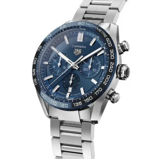 TAG Heuer Carrera Men Automatic Blue Stainless Steel Watch CBN2A1A.BA0643