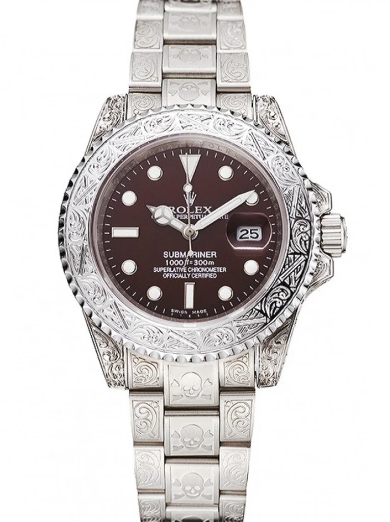Superclone Rolex Submariner 41mm Brown Dial 1454092