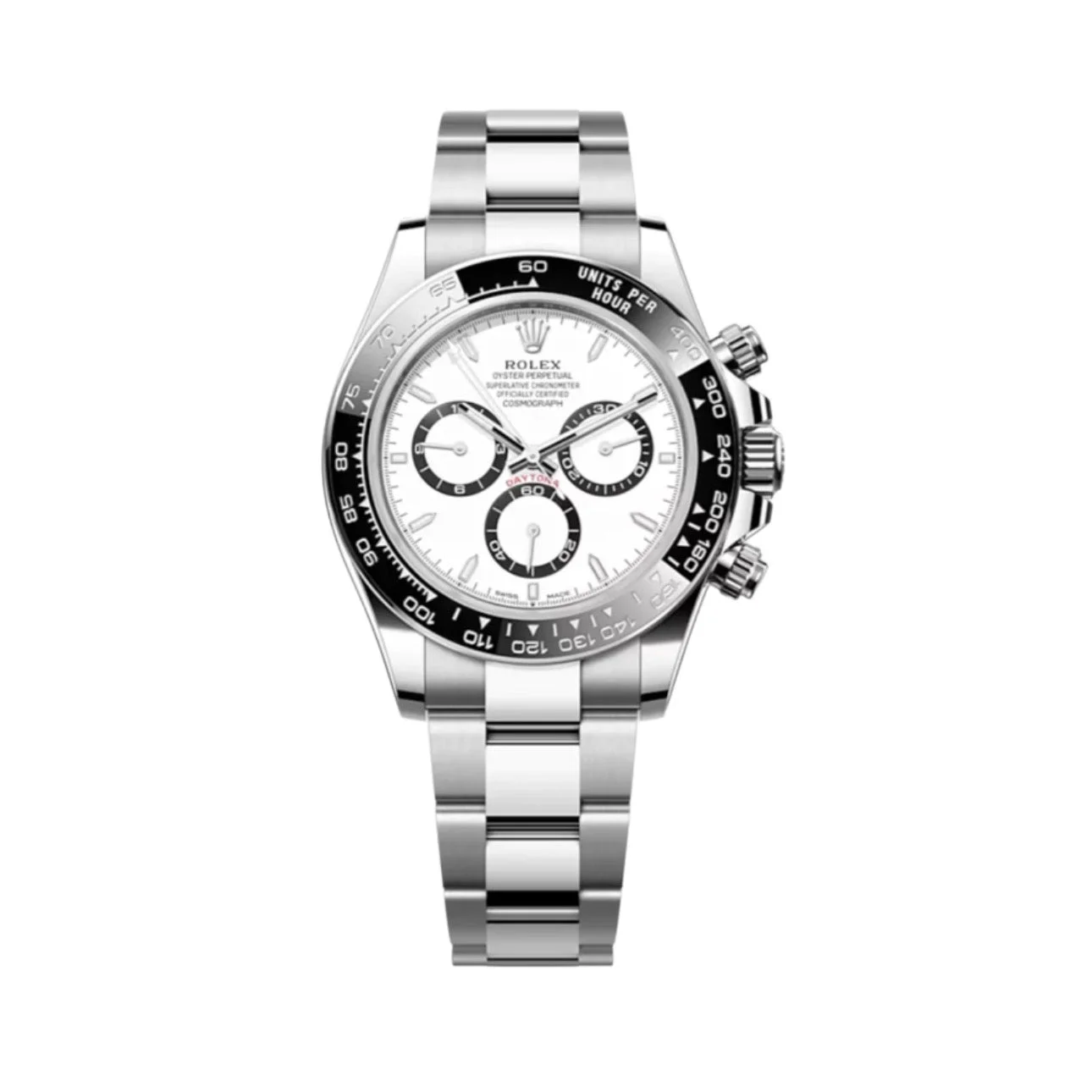 Superclone Rolex Daytona  Panda  40 mm White Dial 126500LN