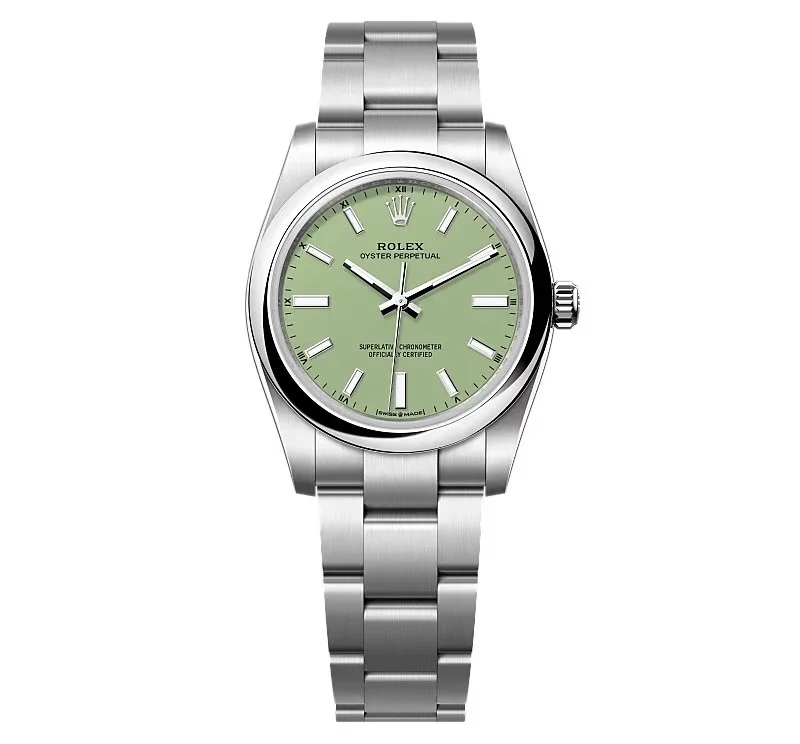 Superclone Rolex Oyster Perpetual 277200 Pistachio Dial
