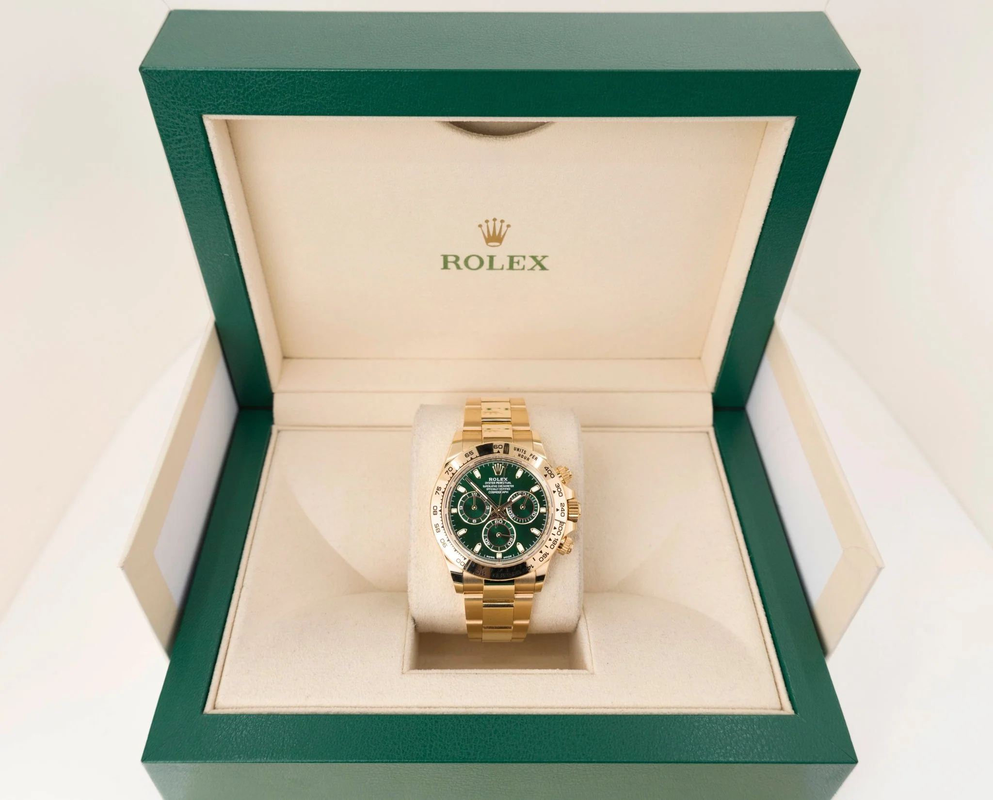 Superclone Rolex Daytona  John Mayer  Green Dial 116508